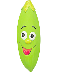 Toy for dogs Pea pod, 16 cm, green