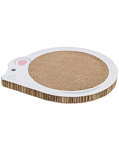 Junior Mouse scratching cardboard 35x2.5x29.5cm white