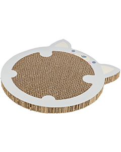 Junior Hamster scratching cardboard 31x2.5x32.5cm light grey