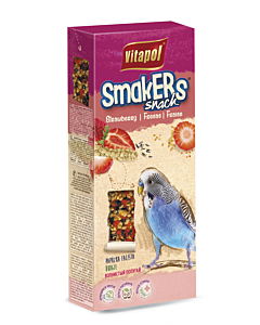 Maius viirpapagoidele SMAKERS Maasikas 2tk 90g