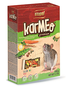 Täissööt KARMEO rottidele 500g.