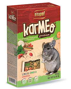 Täissööt KARMEO tšintšiljadele 450g