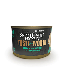 Schesir Taste The World kanaliha karbonara märg toit koertele 150g