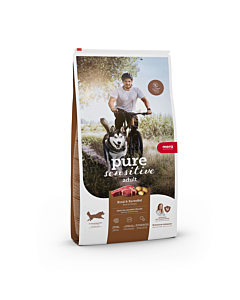 Mera Pure Sensitive Adult kuivtoit koertele Loomaliha&Kartul 1kg