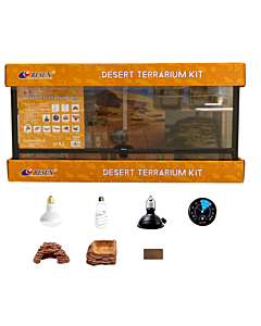 Klaasist terraarium Desert Terrarium Kit DK40 920x465x465mm