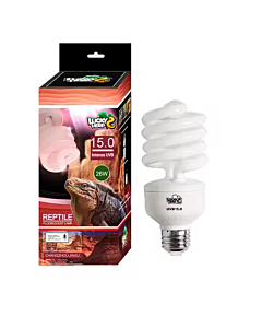 Террариумная лампа Lucky Herp Intense UVB15.0 26W