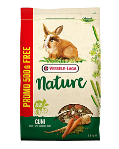 Täissööt NATURE Cuni Promo 1,8+0,5kg küülikutele