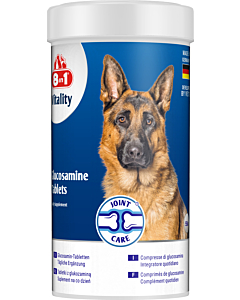 Пищевая добавка для собак 8in1 Vitality Глюкозамин 55 таблеток