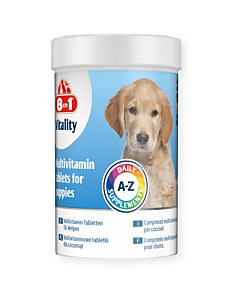Пищевая добавка для собак 8in1 Vitality Multi Витамин для щенков 100 таблеток