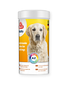 Toidulisand koertele 8in1 Vitality Multi Vitamiin täiskasvanud koertele 70tabletti