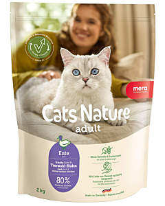 Mera Cats Nature Adult сухой корм для кошек Утка 2кг