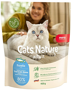 Mera Cats Nature Adult kuivtoit kassidele forelliga 400g