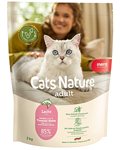 Mera Cats Nature Adult kuivtoit kassidele lõhega 2kg