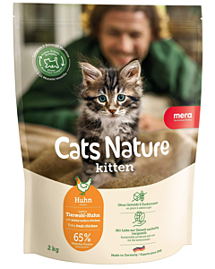 Mera Cats Nature Kitten сухой корм для котят Курица 2кг