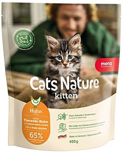 Mera Cats Nature Kitten kuivtoit kassipoegadele kanaga 400g