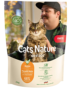 Mera Cats Nature Senior сухой корм для кошек Курица 2кг