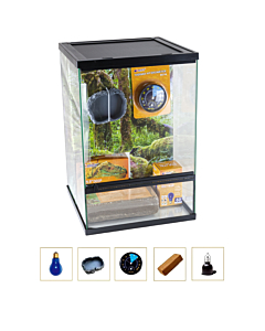 Стеклянный террариум Sleek Topical Kit TK10 305x305x457 мм