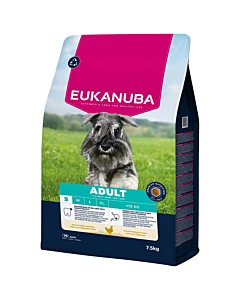 EUKANUBA Adult kanalihaga väikestele koertele 7,5 kg