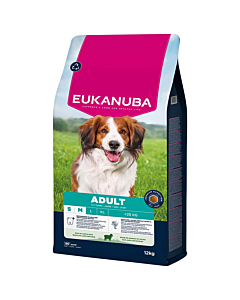 EUKANUBA Adult lamb and rice for small and medium dogs 12 kg