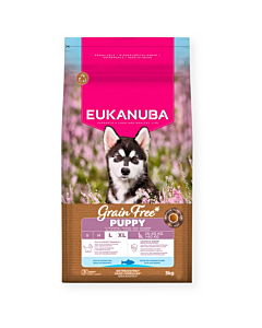 EUKANUBA Puppy ookeanikalaga suurtele koertele teraviljavaba 3 kg
