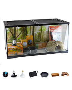 Klaasist terraarium Snake and tortoise kit SK40 920x465x465mm