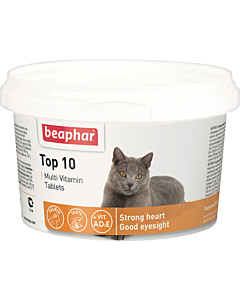 Beaphar Top 10 Multivitamiin kassidele N180