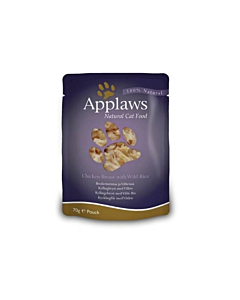 Applaws kassi einekotike kana/metsik riis 70g