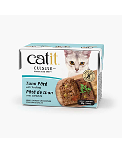 Täissööt (konserv) Catit Cuisine Pate tuunikalapasteet sardiinidega, 95g