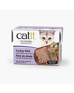 Täissööt (konserv) Catit Cuisine  Pate kalkunipasteet kana ja singiga, 95g