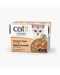 Täissööt (konserv) Catit Cuisine Stew hautis kana ja kõrvitsaga, 95g
