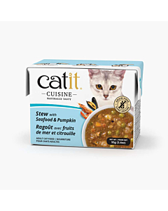 Täissööt (konserv) Catit Cuisine Stew hautis mereandide ja kõrvitsaga, 95g