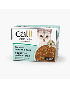 Täissööt (konserv) Catit Cuisine Stew hautis kana ja tuunikaga, 95g
