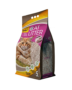 Наполнитель для кошачьего туалета Perfect Cat, baby powder 5кг