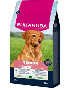 EUKANUBA Senior lamb and rice for large dogs 12 kg