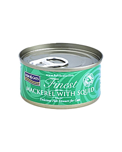 F4C kassi konserv makrell/kalmaar 70g