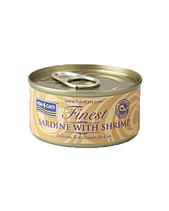 F4C сардины/креветка 70 г влажный корм для котов