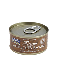 F4C sardine with mackerel 70g wet food for cats