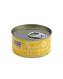 F4C tuna fillet with cheese 70g wet food for cats