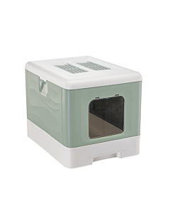 Cat toilet Sahara 52x39x40cm green