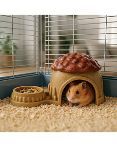 Veggie Bites Hut 19x10x9.5cm