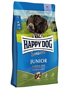 Happy Dog Sensible Junior Lamm & Reis 10kg