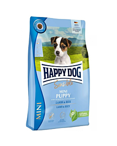 Happy Dog Sensible Mini Puppy Lamb/Rice - 800g