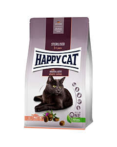 Happy Cat Sterilised Atlantik-Lachs- 10 kg