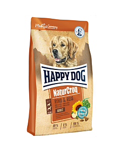 Happy Dog NaturCroq Rind & Reis - 15kg