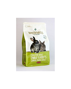 Pd kääbusküüliku täissööt wellness adult 1kg