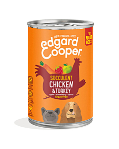 Edgard cooper koera konserv kana/kalkun 400g