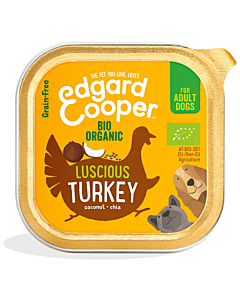 Edgard cooper koera konserv organic kalkun 100g