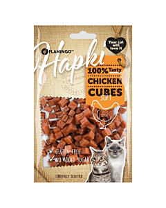 Flamingo hapki kassi pehme maius kana kuubikud 85g