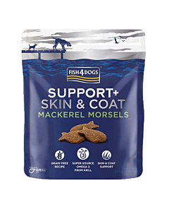 F4d koera maius mackerel morsels coat/skin/joints 225g