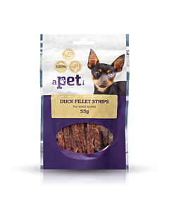 Apeti koera maius väike tõug pardifileeribad 55g